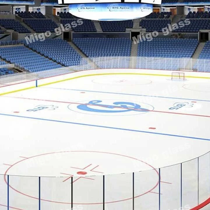 Ice Hockey Safety Glass