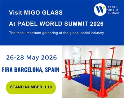 MIGO GLASS To Exhibit At Padel World Summit 2026 in Barcelona