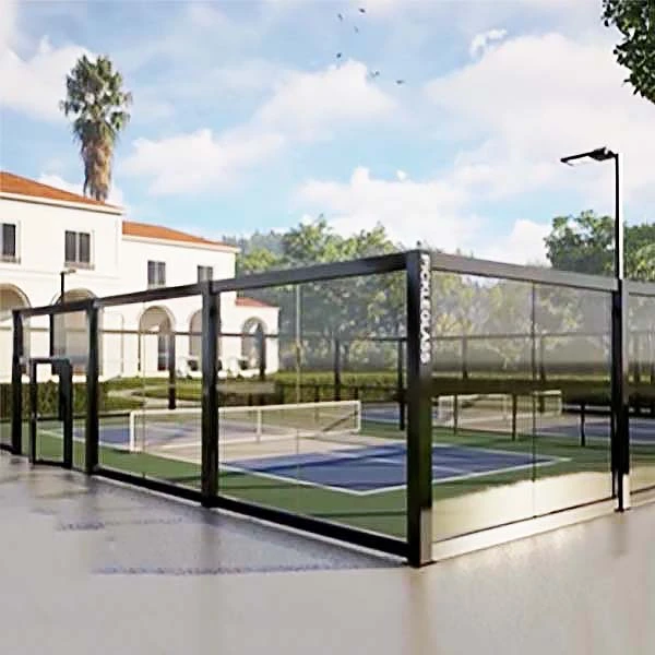 Pickleball Court Enclosure Glass