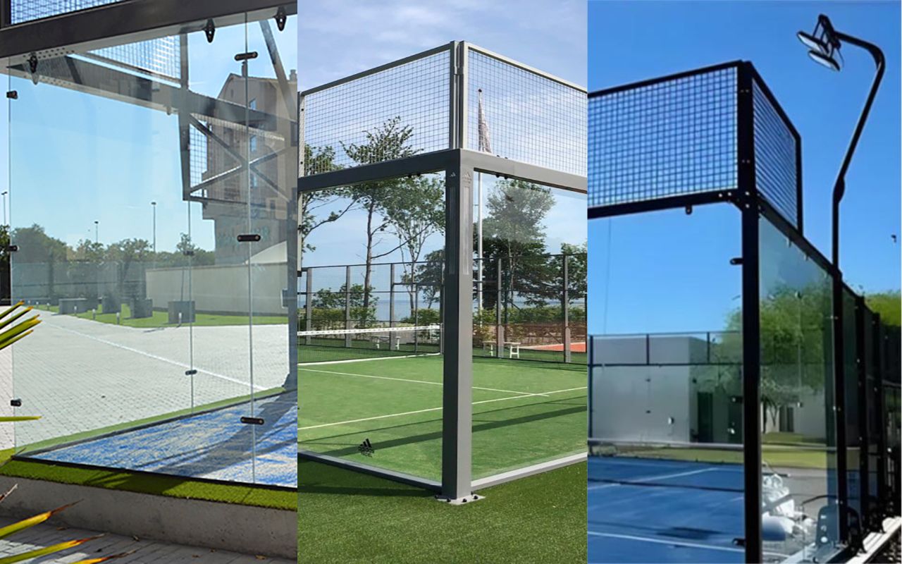 Full set padel court Full set padel court