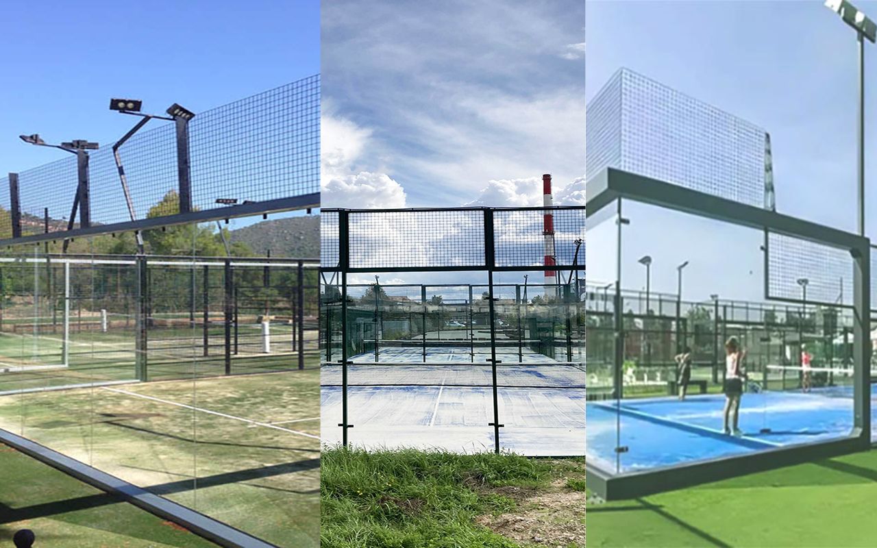 Outdoor padel court Outdoor padel court
