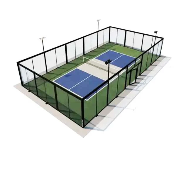 Replacement Glass For Pickleball Courts factory