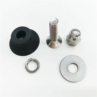 Stainless Steel Glass Connector
