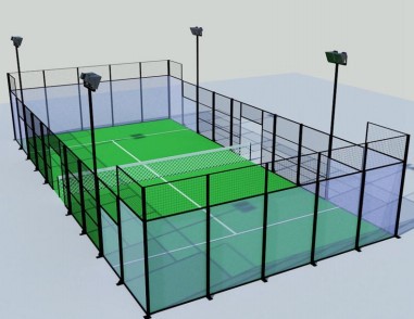 Standard Padel Court Tempered Glass Solution